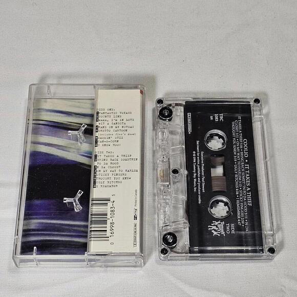 Coolio It Takes A Thief Vintage Cassette Tape 1994 Rap Hip-Hop Rap - Picture 2 of 5